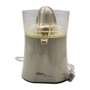 Oster‎ Electric Citrus Orange Juice Juicer Squeezer 368-06H Vintage Tested Works